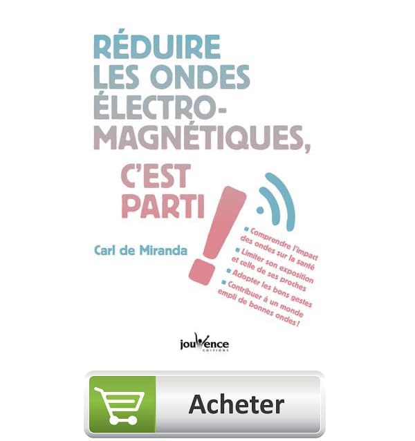 Livre réduire les ondes électromagnétiques c'est parti !