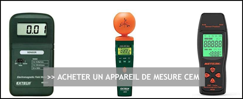 Achat Appareil Mesure CEM (champs électromagnétiques)