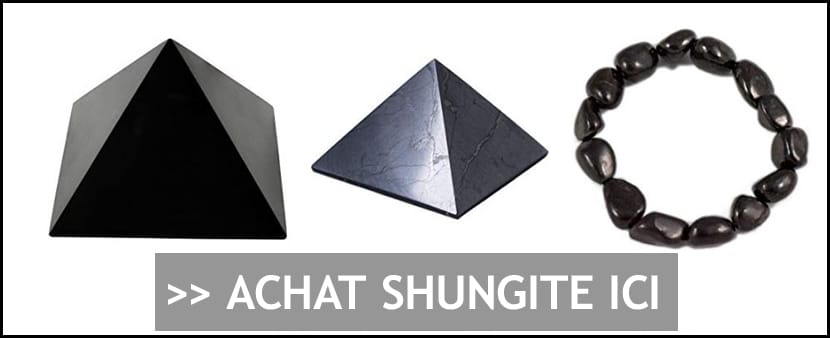 Achat pierre de shungite - Protection anti-ondes